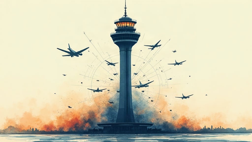 Chaos aérien au Royaume-Uni après panne du contrôle aérien — Une défaillance technique du système de contrôle aérien NATS paralyse les aéroports britanniques depuis mardi, affectant des dizaines de milliers de passagers. Les perturbations persistent mercredi avec une centaine de vols supplémentaires annulés.