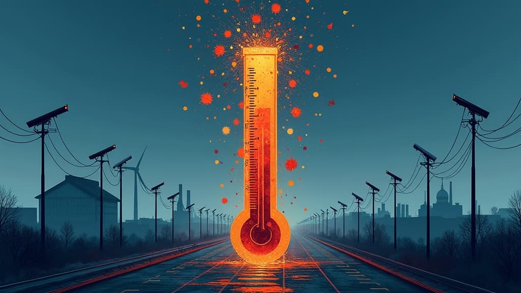 Canicule européenne : records en mer, facture à terre